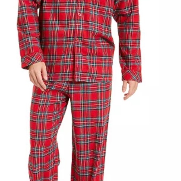 Men’s Plaid Flannel Pajamas - Picture 4 of 6